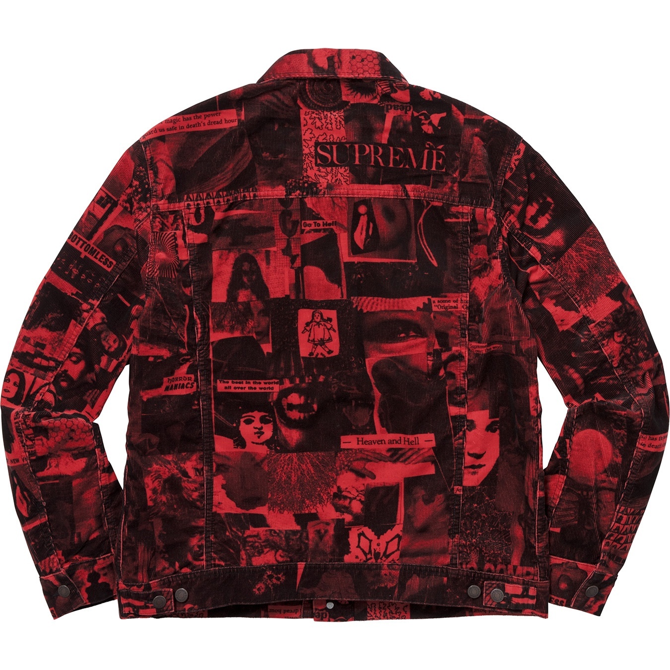 Vibrations Corduroy Trucker Jacket view 2
